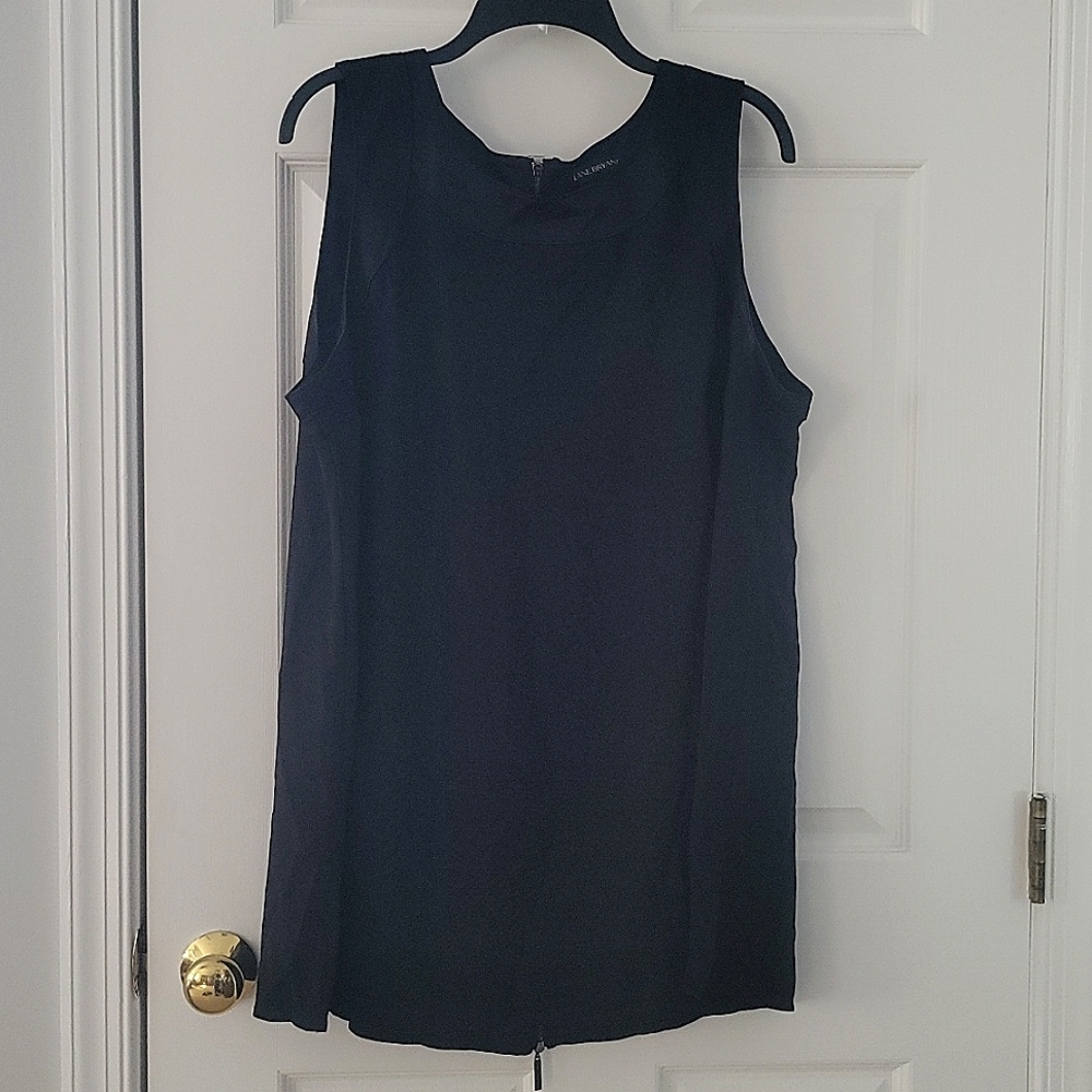 Black Sleeveless Blouse